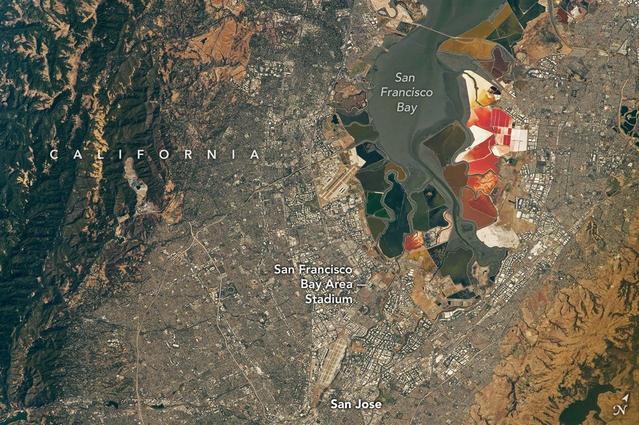 The World Cup From 250 Miles Up