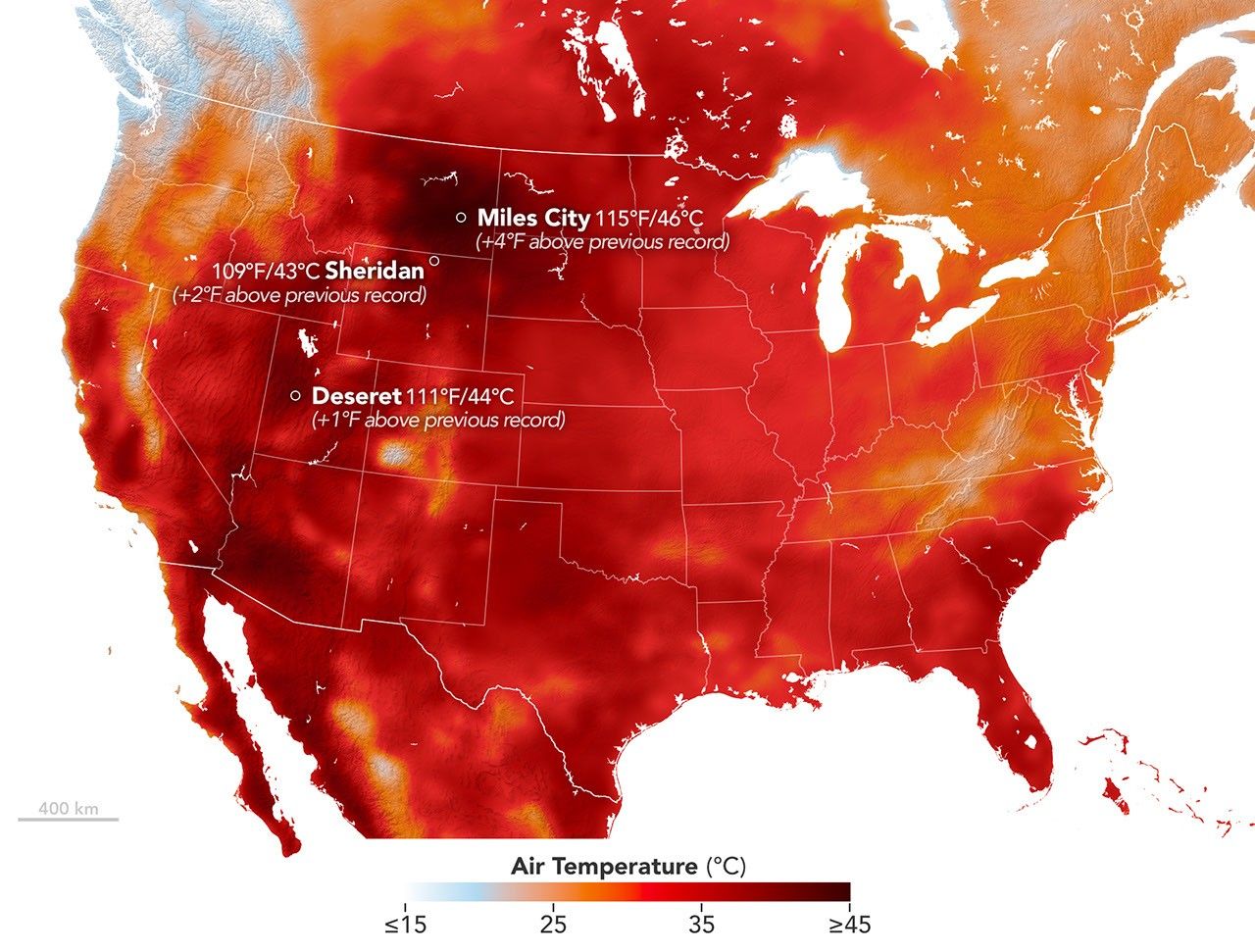 Heat Dome Broils the Western U.S.