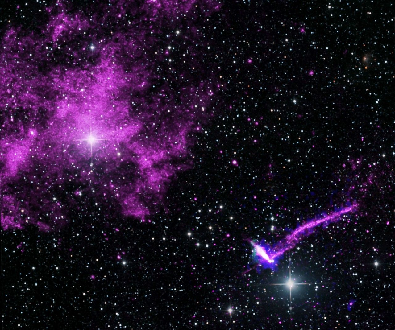 NASA Space Telescope Maps Magnetic Fields of ‘Lighthouse’ Pulsar