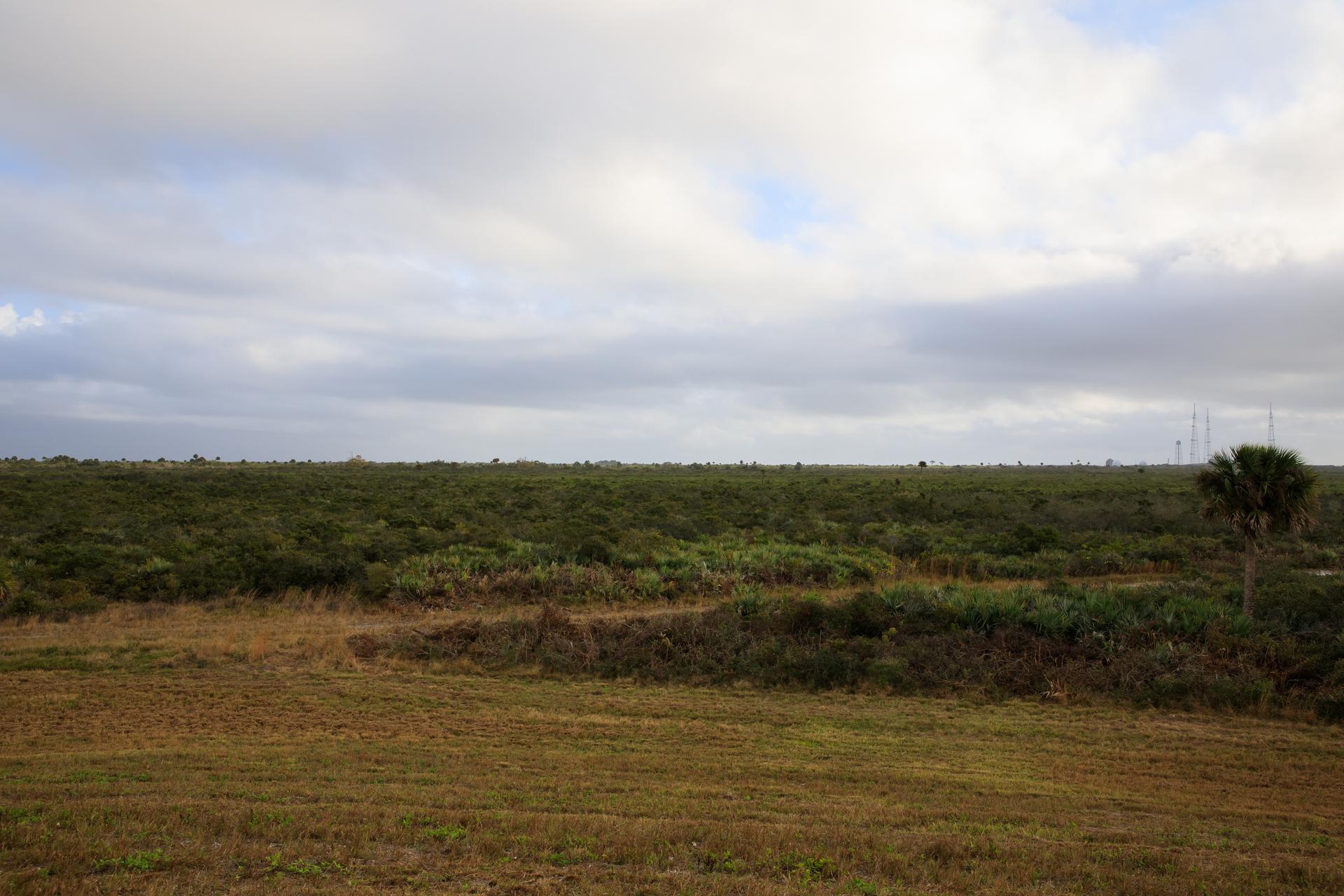 The site of Launch Complex 49 at Kennedy Space Center, planned for Starship operations