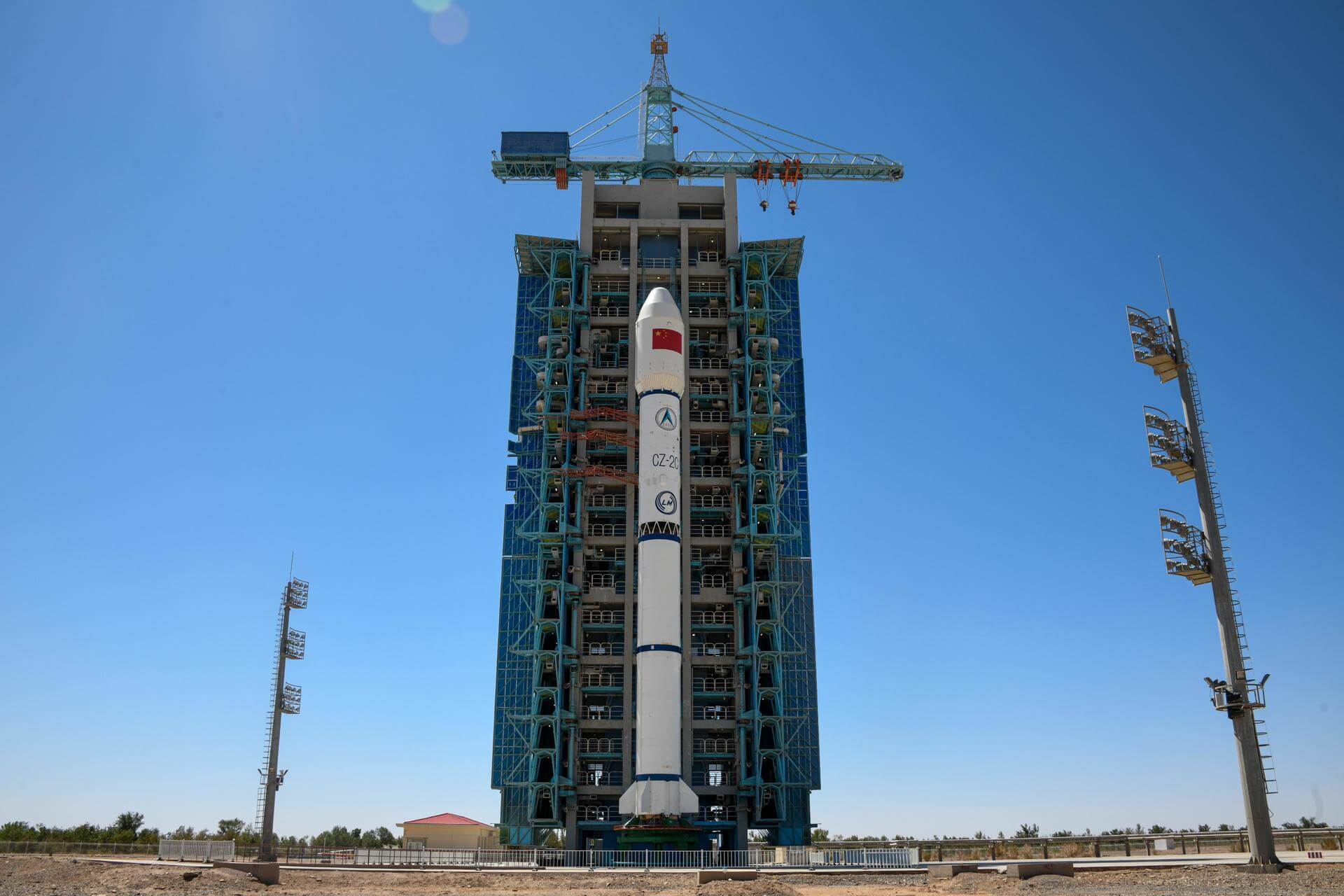 Long March 2C | AlSat 3B mission patch