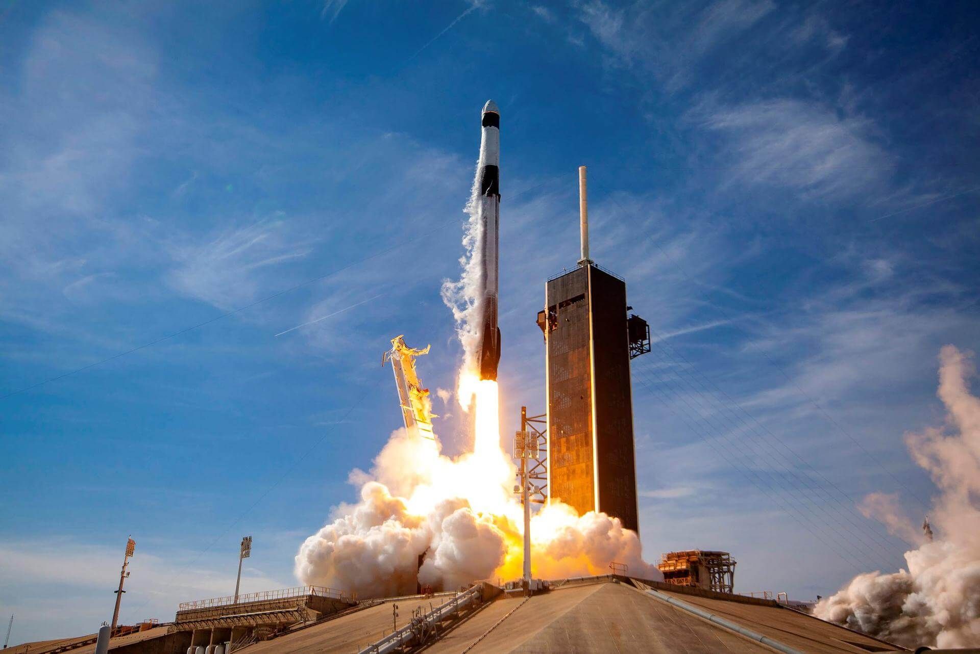 Falcon 9 Block 5 | Dragon CRS-2 SpX-35 mission patch