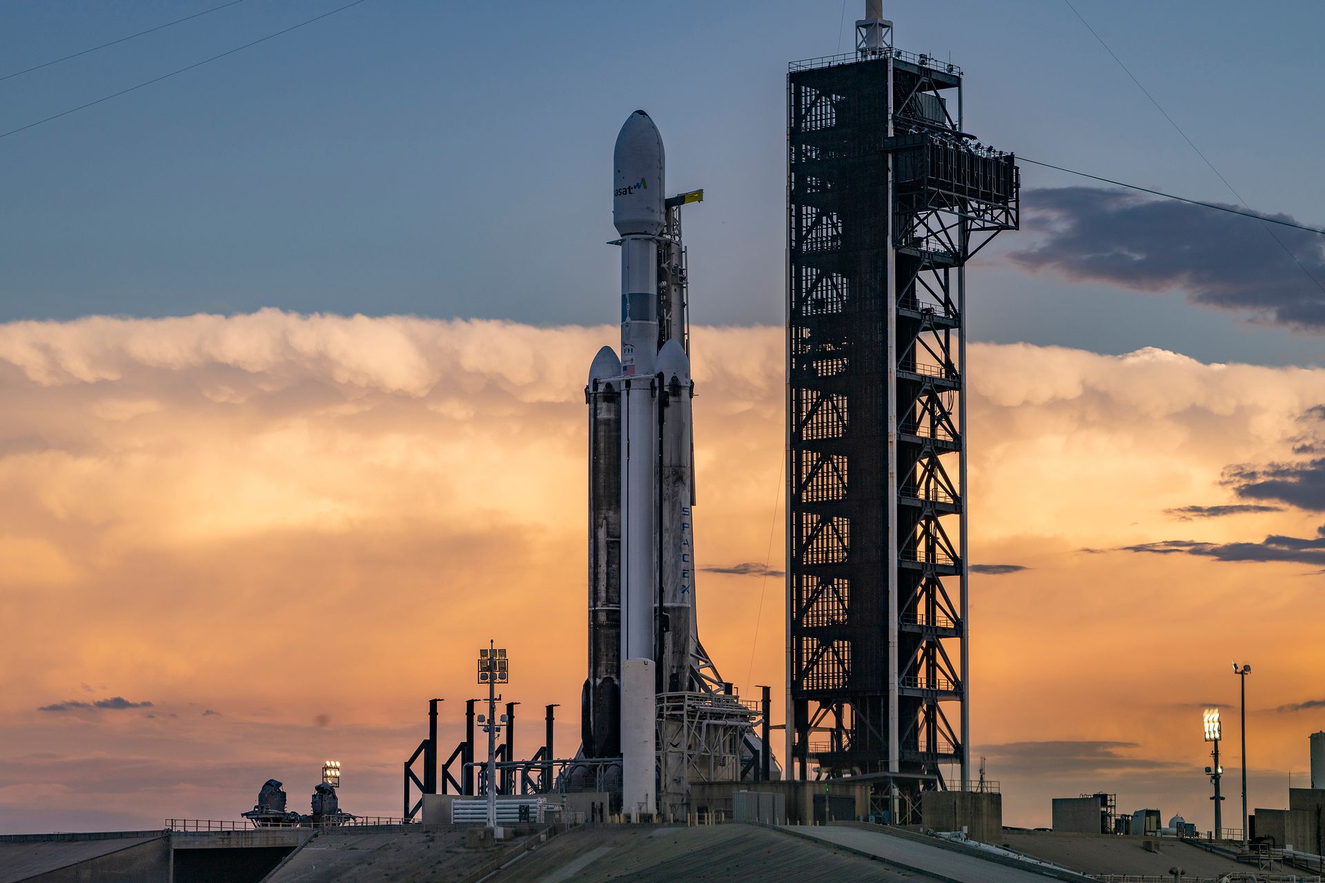 Falcon Heavy | ViaSat-3 F3 (ViaSat-3 Asia-Pacific) mission patch