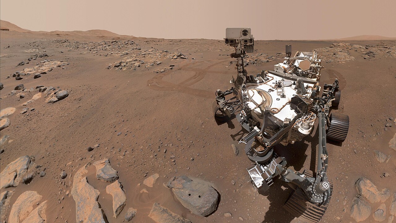 Figure 4: Perseverance rover selfie at Jezero Crater