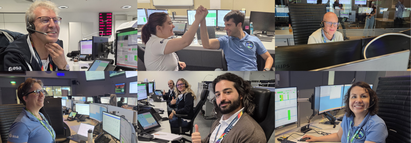 A team of teams like never before: rehearsing a unique launch at ESA mission control